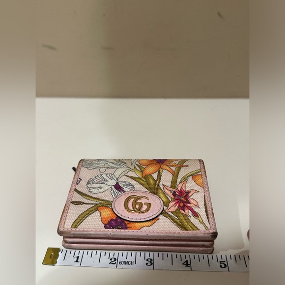 Gucci Marmont Limited Edition Floral Bifold Wallet - Picture 3 of 11